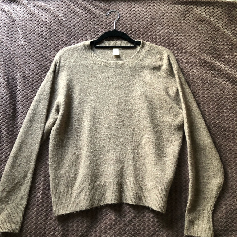 HM camel/beige sweater size XS/S